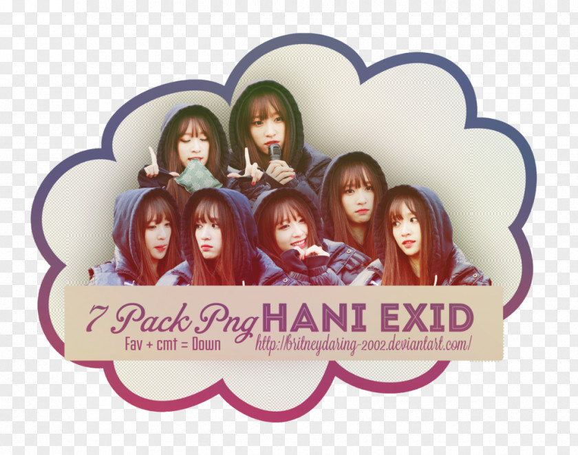 Hani Logo Pink M RTV Font PNG