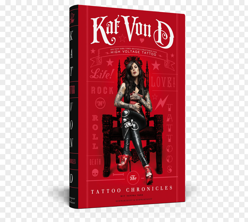 Kat Von D The Tattoo Chronicles Mammoth Book Of Tattoos High Voltage Johnny: 3,000 Designs Go Big Or Home PNG
