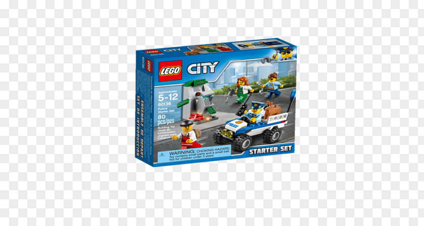 Lego Police LEGO 60136 City Starter Set Toy Games PNG