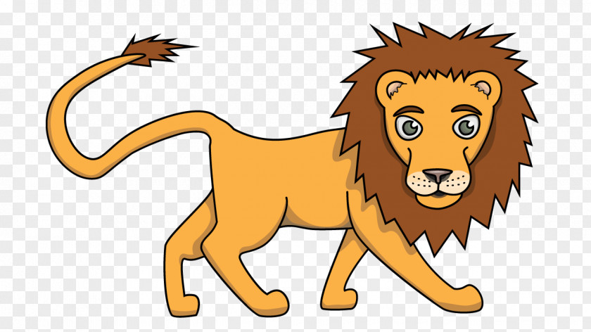 Lion Drawing Clip Art Image Coloring Book PNG