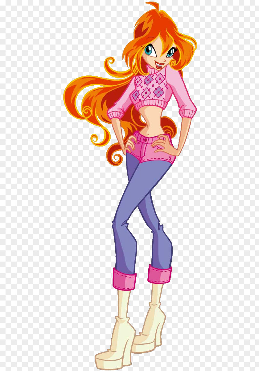 Season 1Animation Bloom Flora Tecna Musa Winx Club PNG