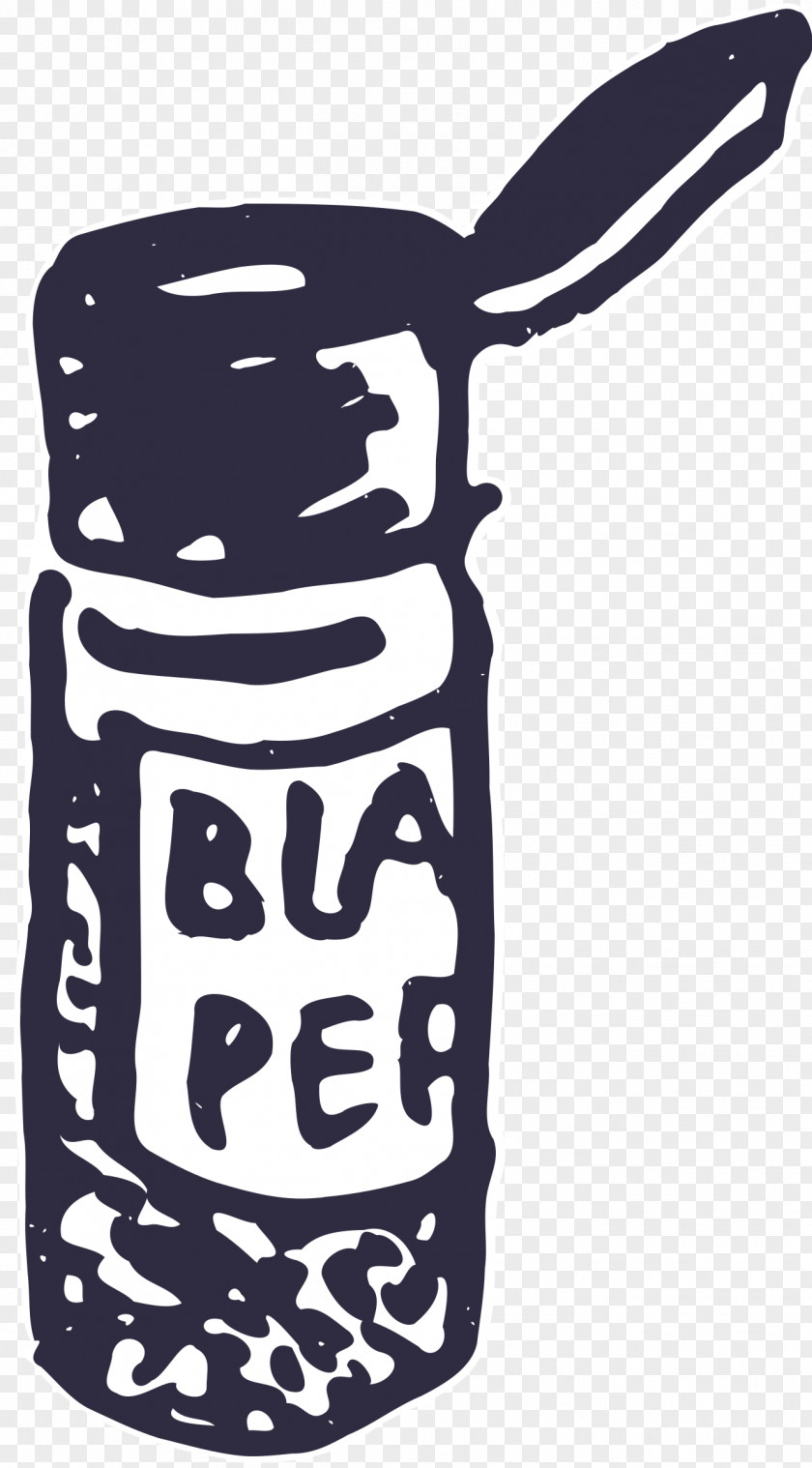 Black Pepper Salt And Shakers Clip Art PNG