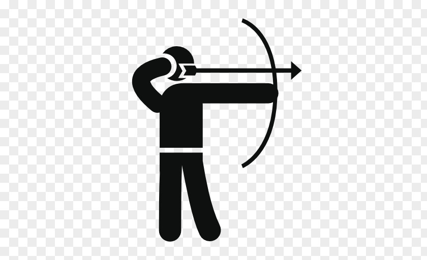 Bow And Arrow Target Archery Shooting Sport PNG