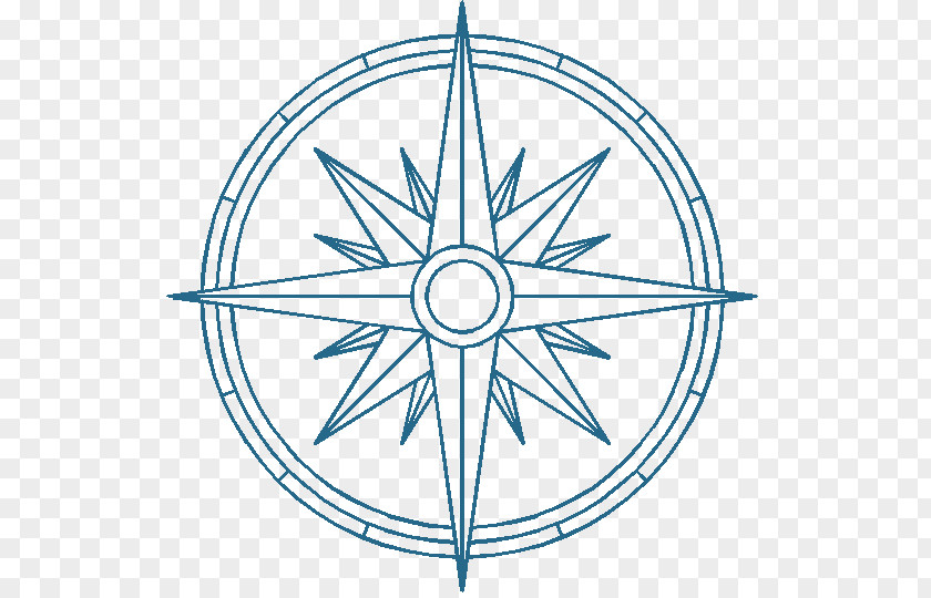 Compass Rose Drawing Clip Art PNG