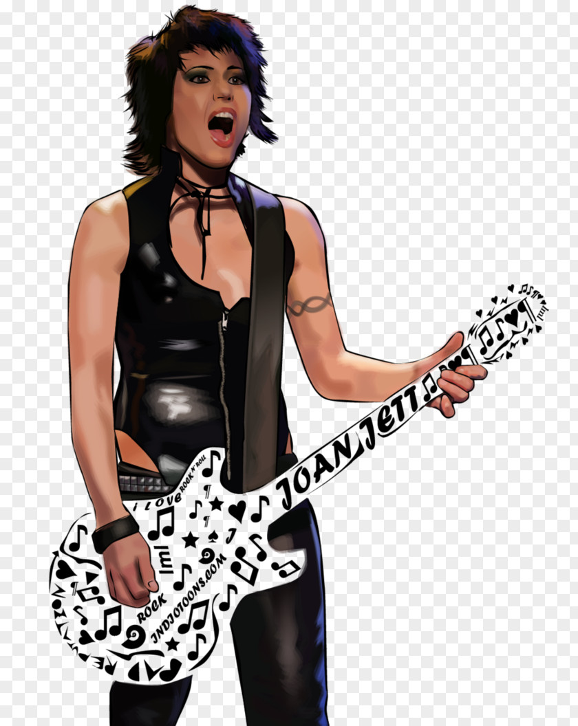 Electric Guitar Joan Jett Rock And Roll Hall Of Fame Guitarist Musician PNG