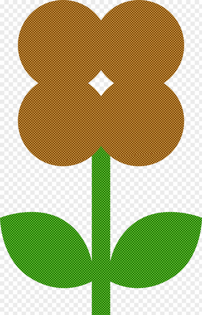 Green Leaf Symbol Plant PNG