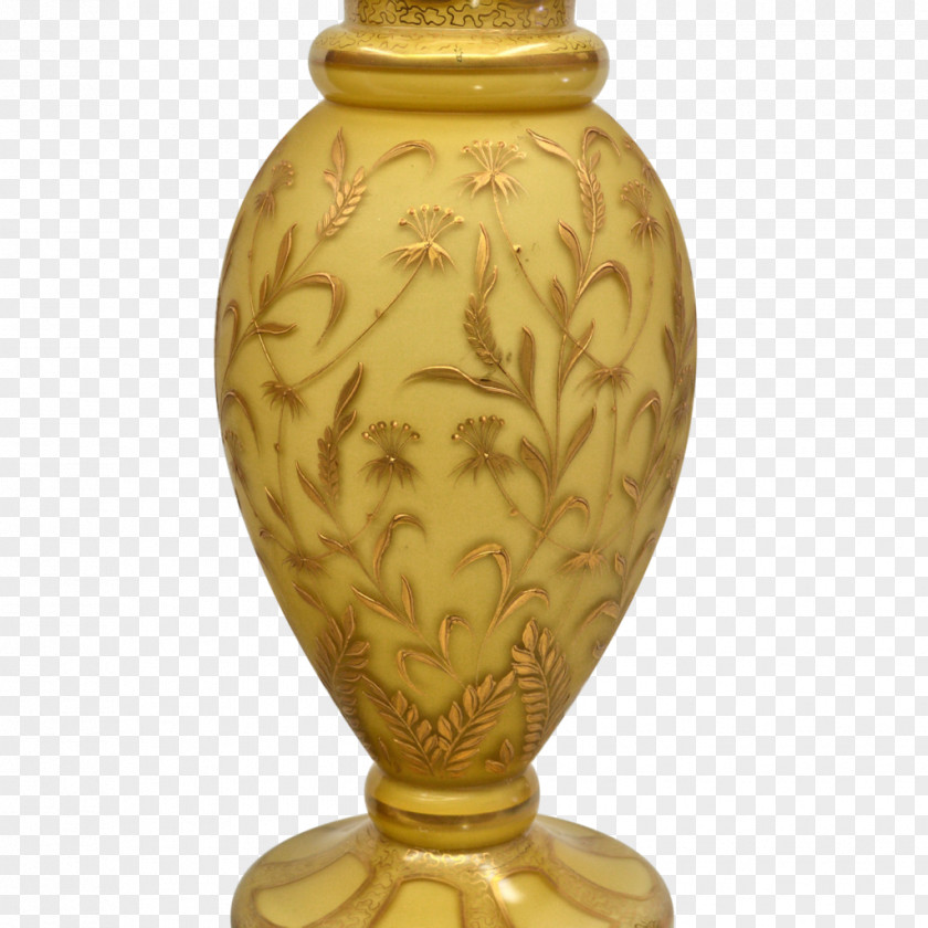 Hand-painted Lamp Vase Urn Artifact PNG