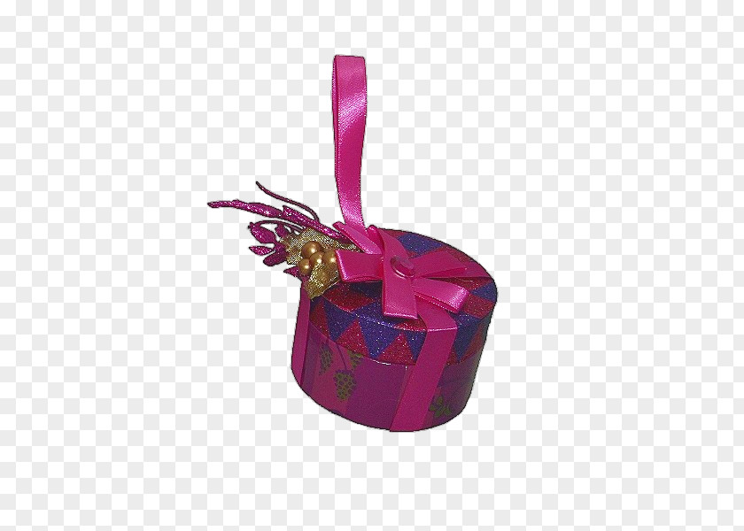 Purple Gift Box PNG