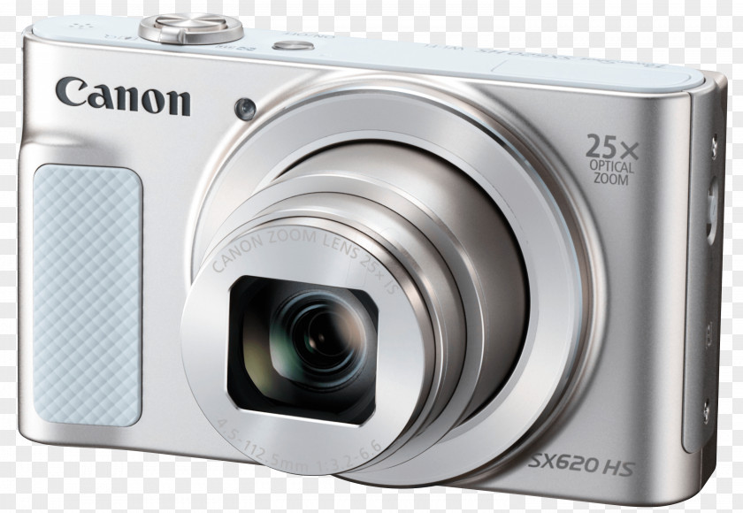 SilverCanon Powershot Ixus Canon Compact Digital Camera Power Shot SX620HS White From Japan Point-and-shoot PowerShot SX620 HS 20.2 Megapixel PNG