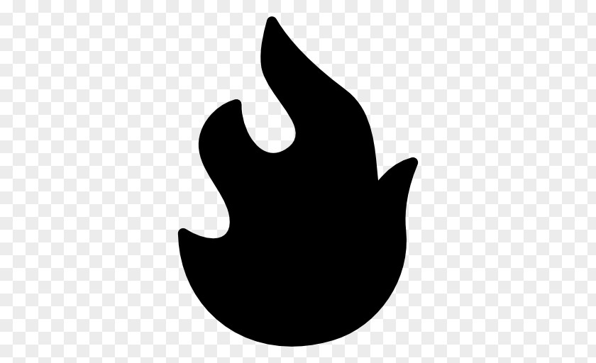 Black Cool Flame Fire PNG