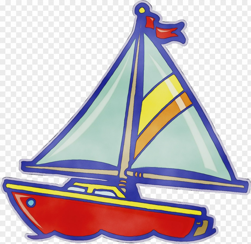 Boating Recreation Watercolor Drawing PNG