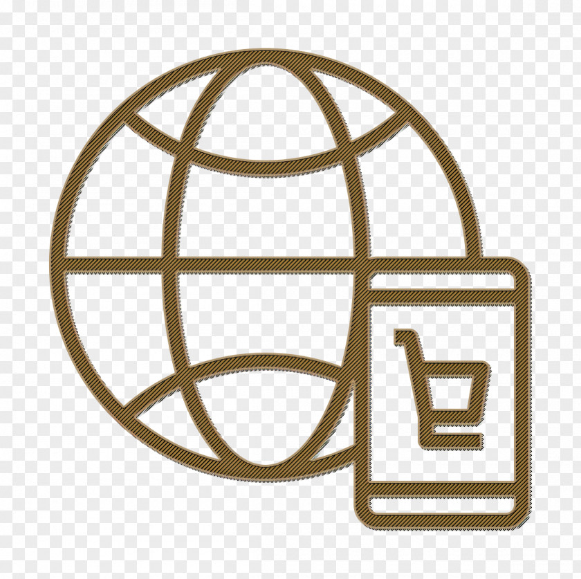Cart Icon Global Shopping PNG