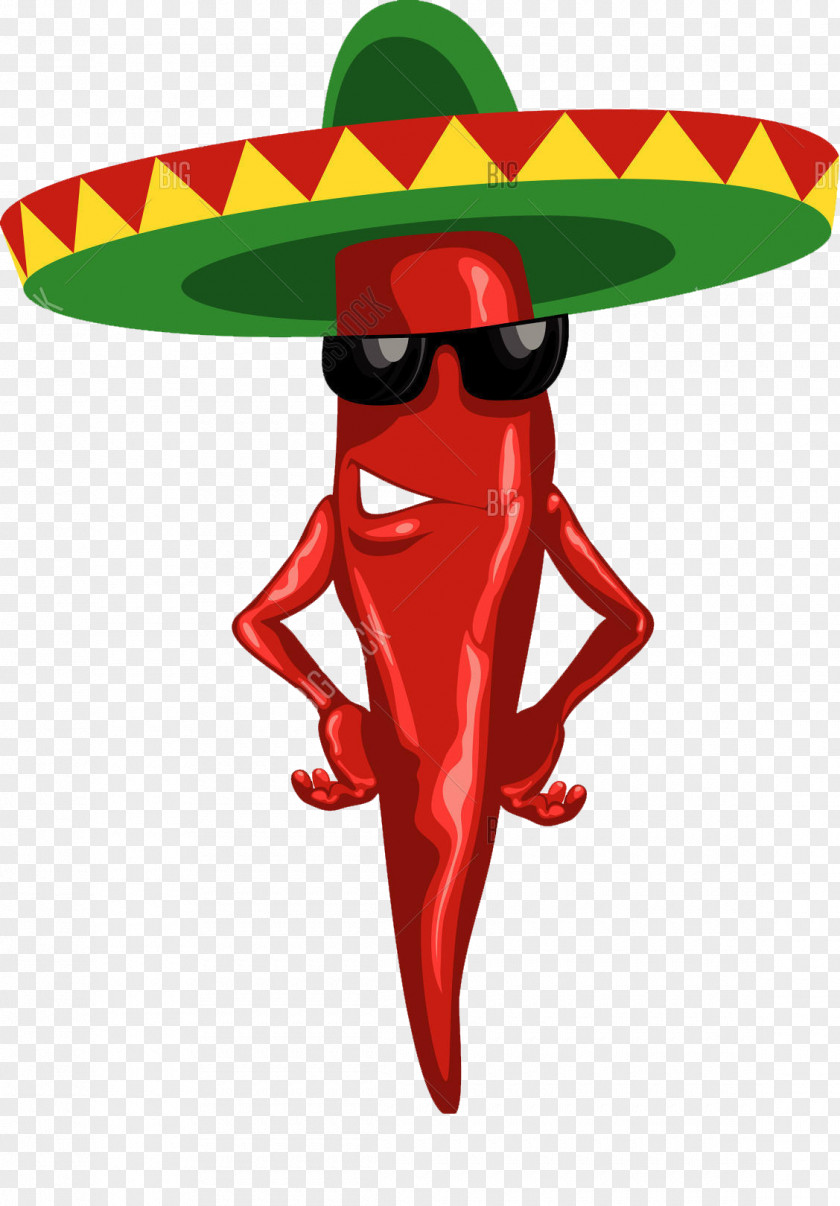 Cartoon Chili Con Carne Mexican Cuisine Pepper Chile Relleno PNG