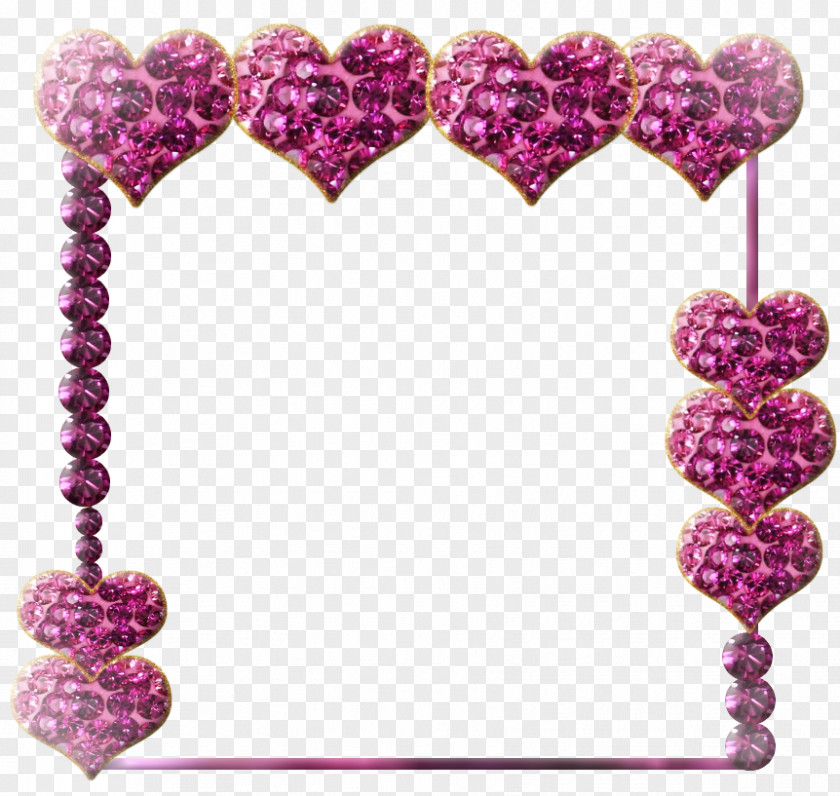 Diamond Border Jewellery Lavender Lilac Bead Magenta PNG
