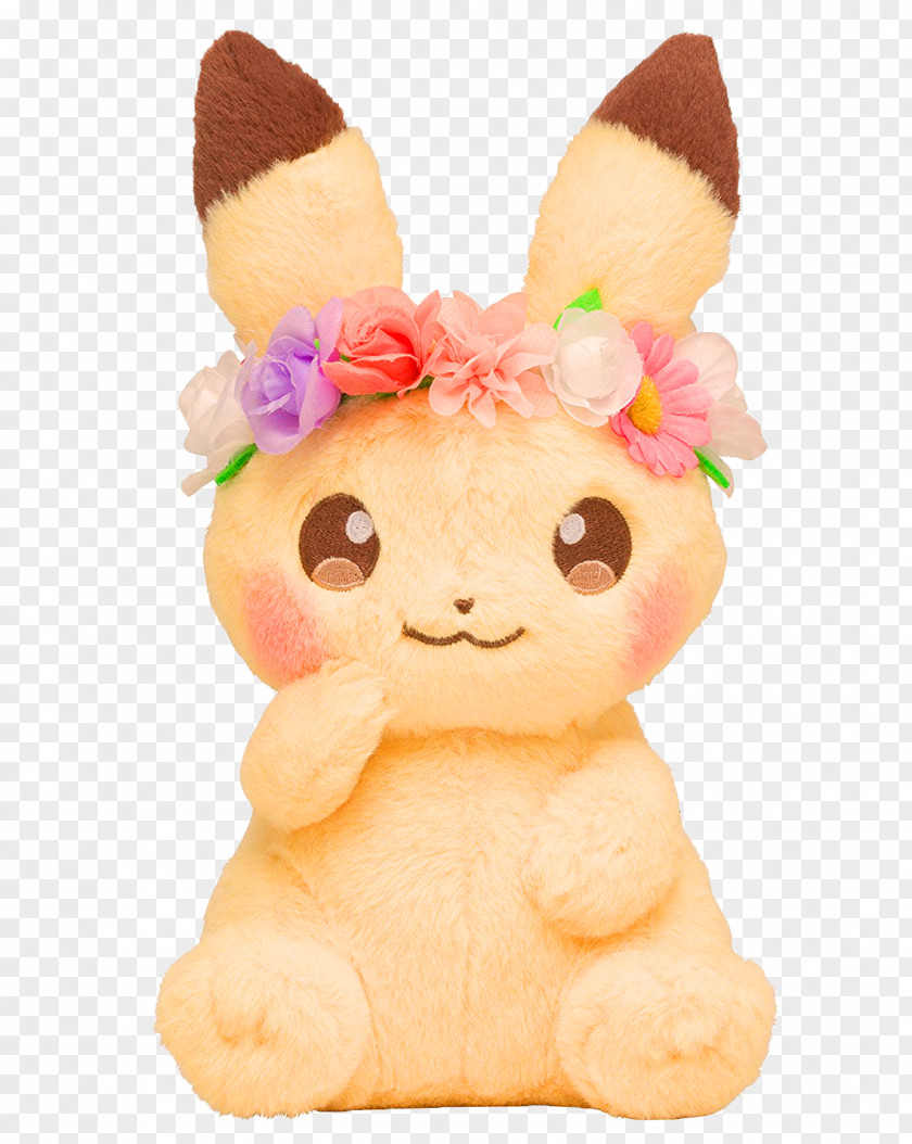 Pikachu Eevee The Pokémon Company Plush PNG