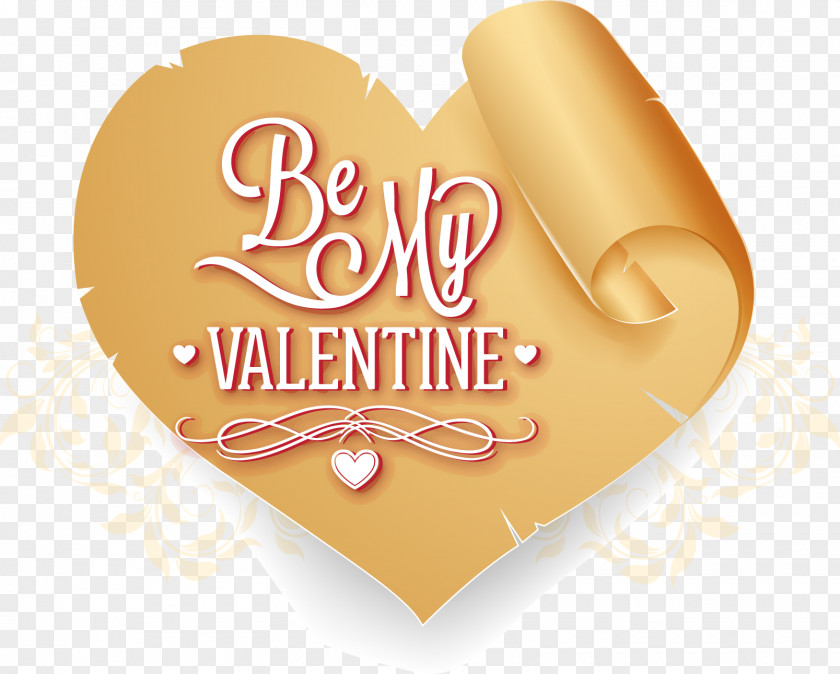 Vector Golden Wedding Love Valentines Day Romance PNG