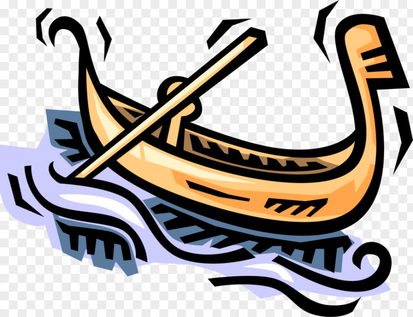 Venice Boat Clip Art Gondola Illustration Vector Graphics PNG