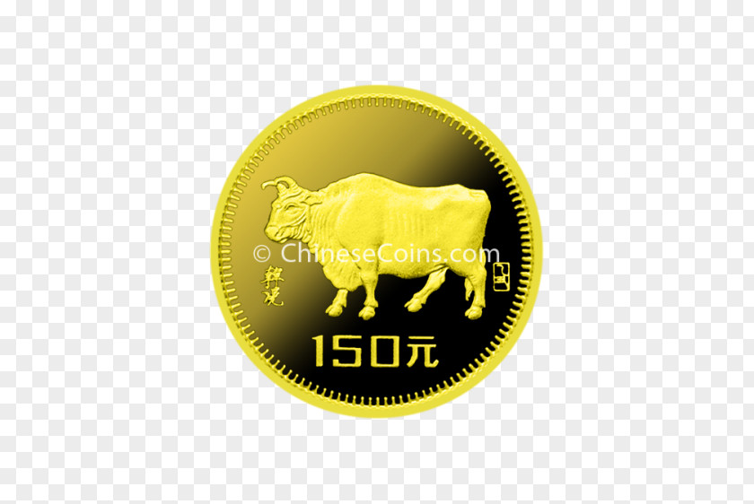 Coin Gold Chinese Lunar Coins Mint PNG
