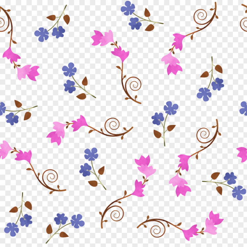 Floral Shading Clip Art PNG