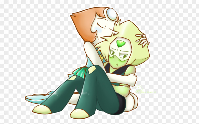 Pearl Peridot Fan Art Green PNG