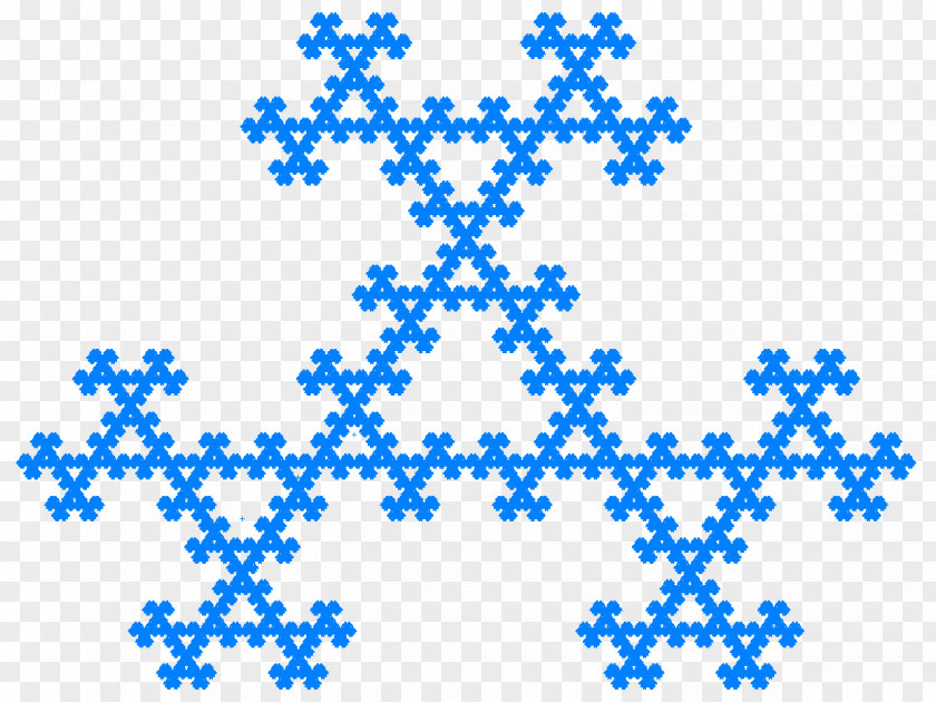 Sierpinski Triangle Chaos Game Fractal Area PNG