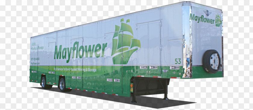 Truck Mover Cargo Trailer Van PNG