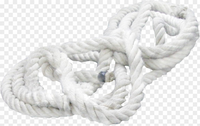 White Rope Knot PNG