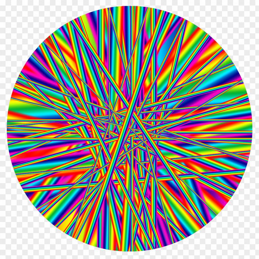 Circle Symmetry Pattern PNG