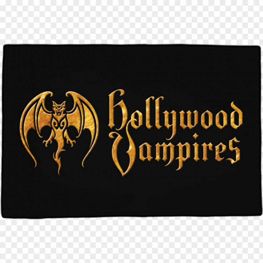 Door Mats Hollywood Vampires Textile T-shirt Logo Font PNG