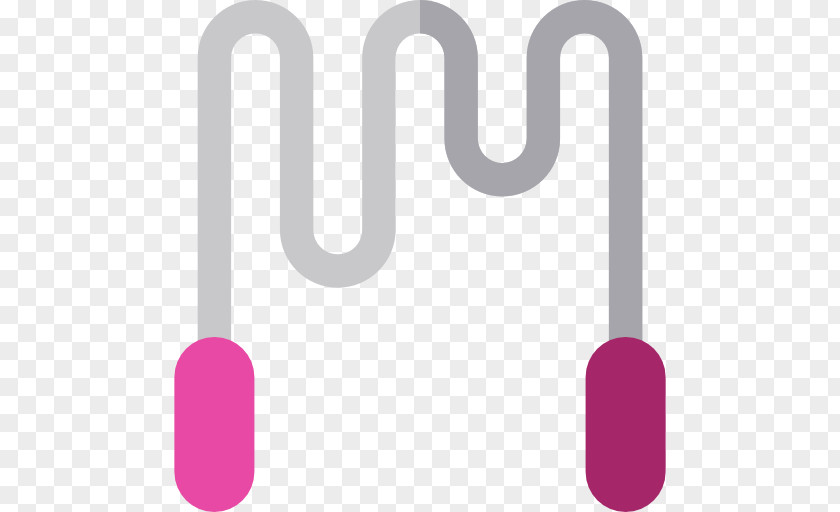 Jumping Rope Brand Logo Pink M PNG