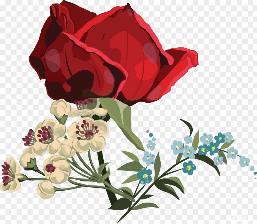 Beautiful Rose Garden Roses Flower Bouquet Centifolia Cut Flowers PNG