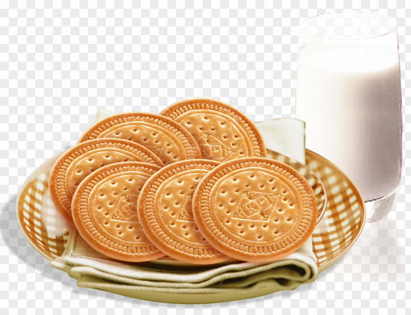 Breakfast Cake And Milk Coffee Cookie Pastel PNG