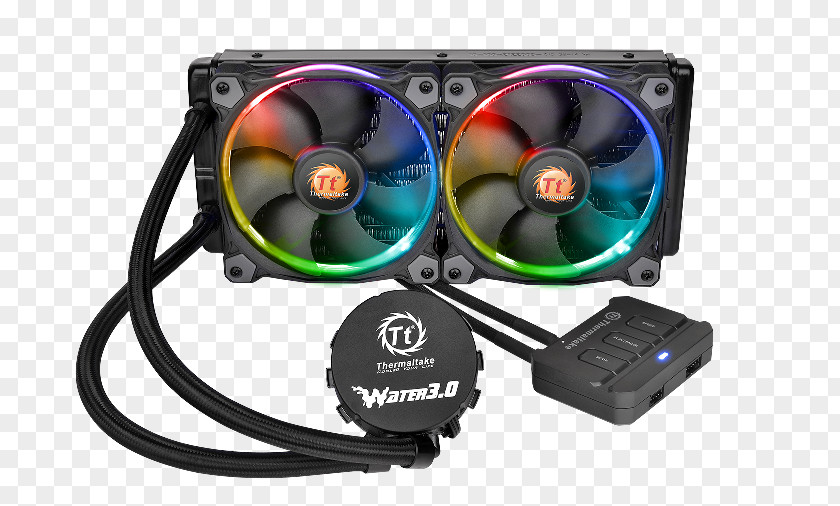 Color Mode: Rgb Computer System Cooling Parts Water Thermaltake Block Heat Sink PNG