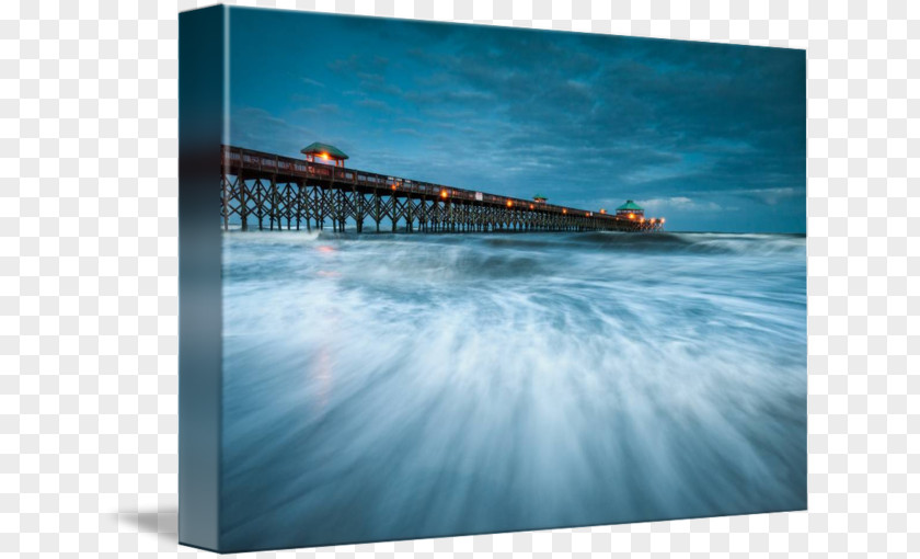 Living Blues Charleston Myrtle Beach Folly Pier, SC Shore South Carolina Educational Television PNG