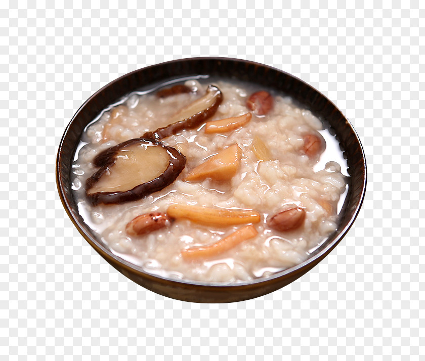 Mushroom Snail Porridge Laba Congee Breakfast Asian Cuisine PNG