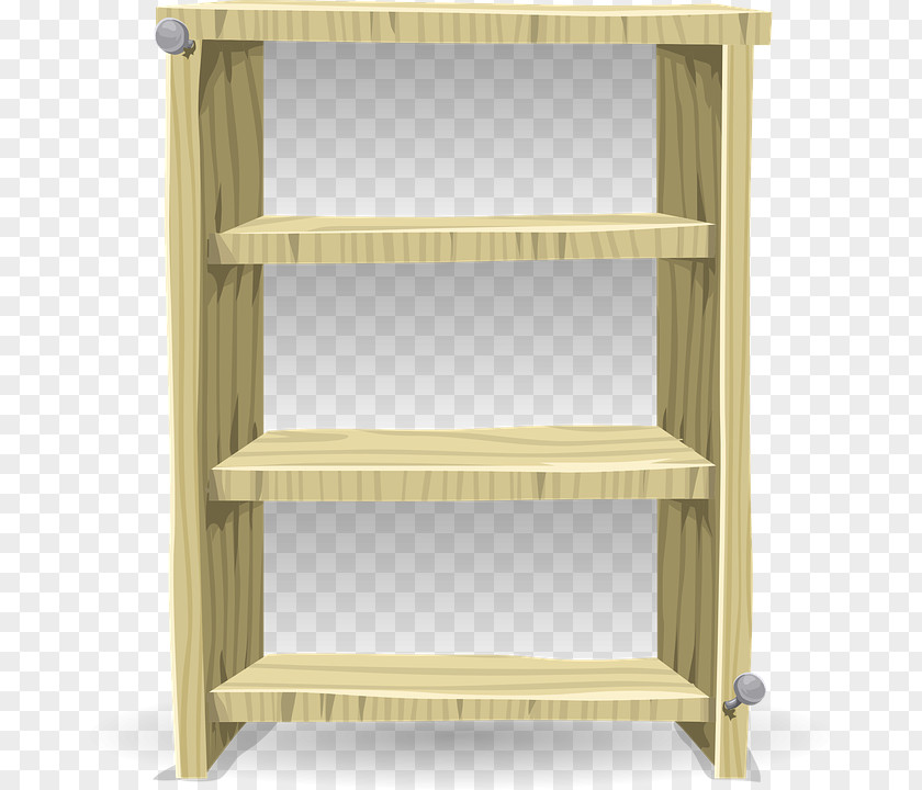 Table Shelf Bookcase Furniture PNG