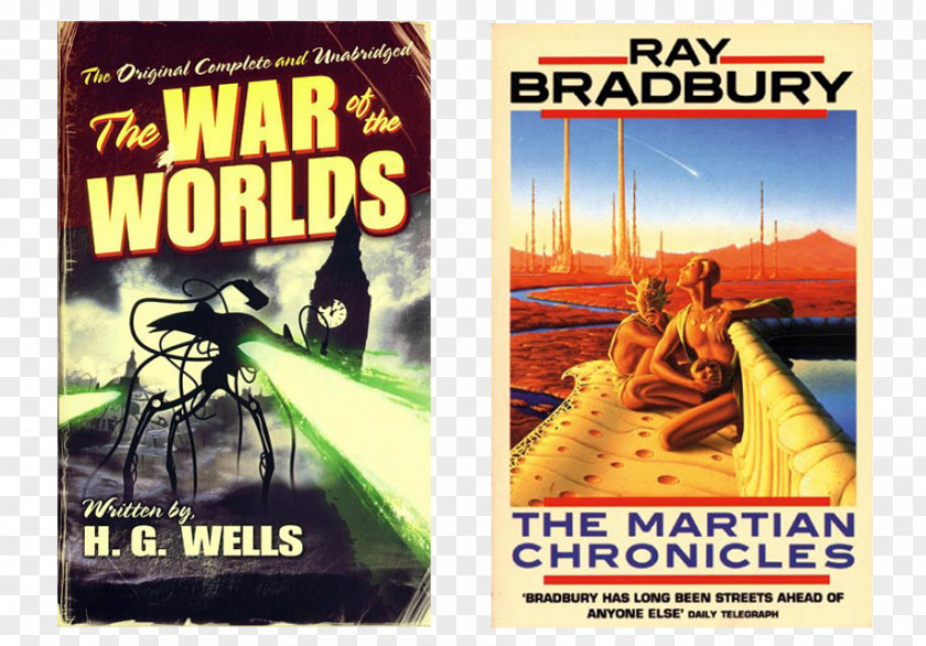 Book The War Of Worlds Martian Chronicles Science Fiction Classics PNG