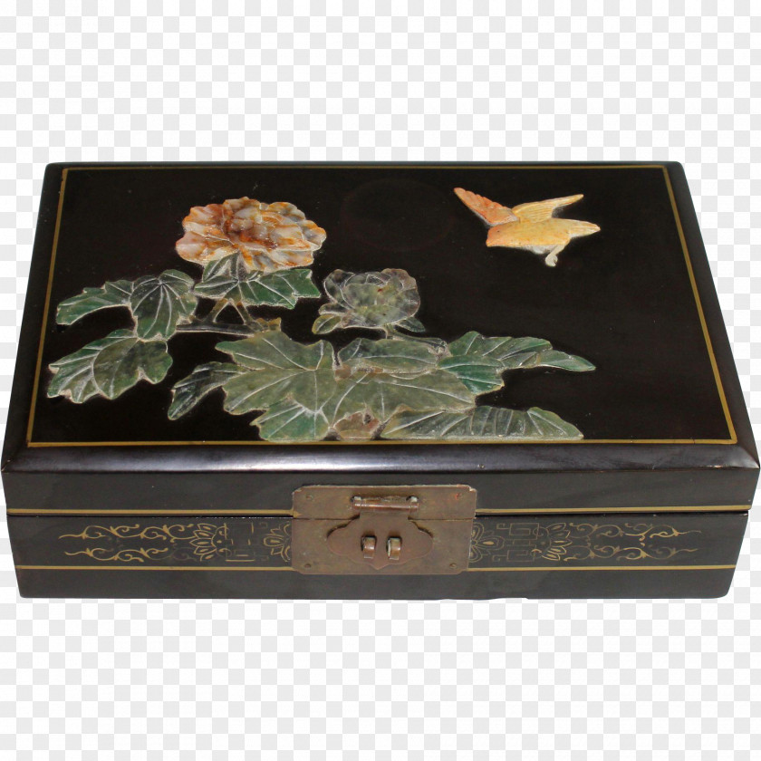 Box Casket Jewellery Lacquer Antique PNG