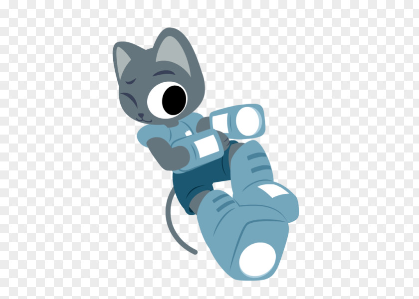 Minimalist Vector Cat Clip Art PNG