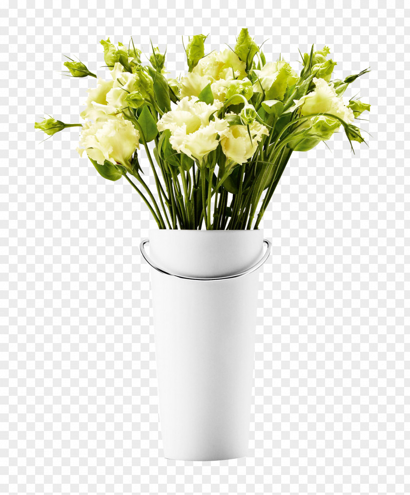 Vase And Flowers Samsung Galaxy S8 IPhone 8 White Ceramic PNG