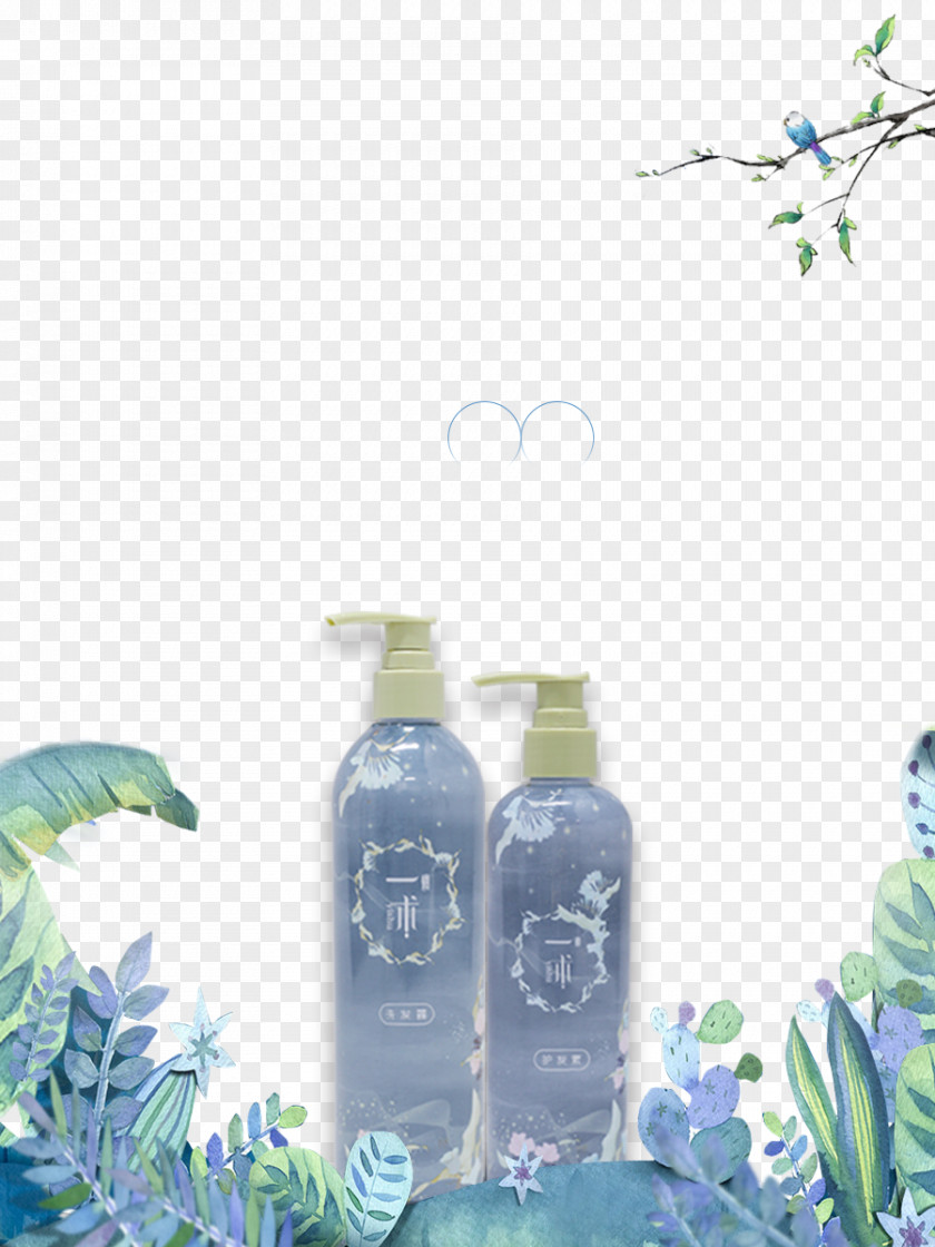 Shampoo Leaf Scalp Icon PNG