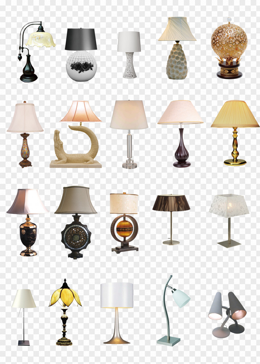 Table Lamp Lampe De Bureau Light Fixture PNG