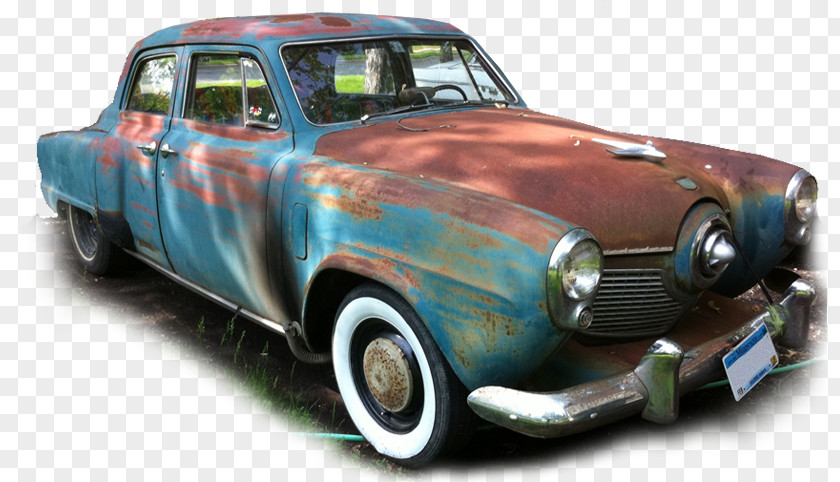 Car Studebaker Champion Lark Silver Hawk PNG