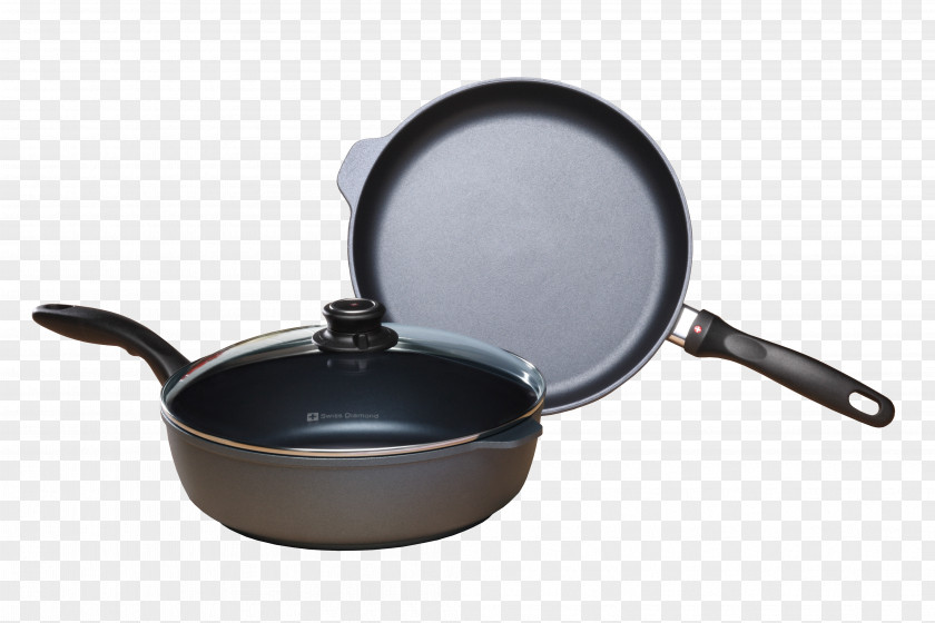 Cookware Frying Pan Tableware Non-stick Surface Induction Cooking PNG