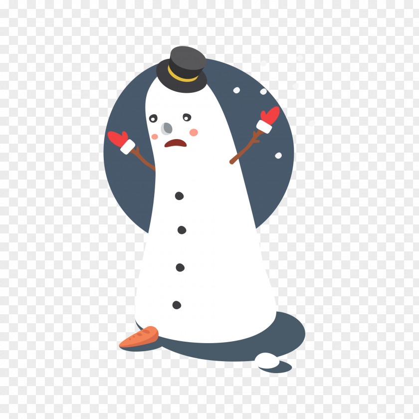 Deformation Snowman Download PNG