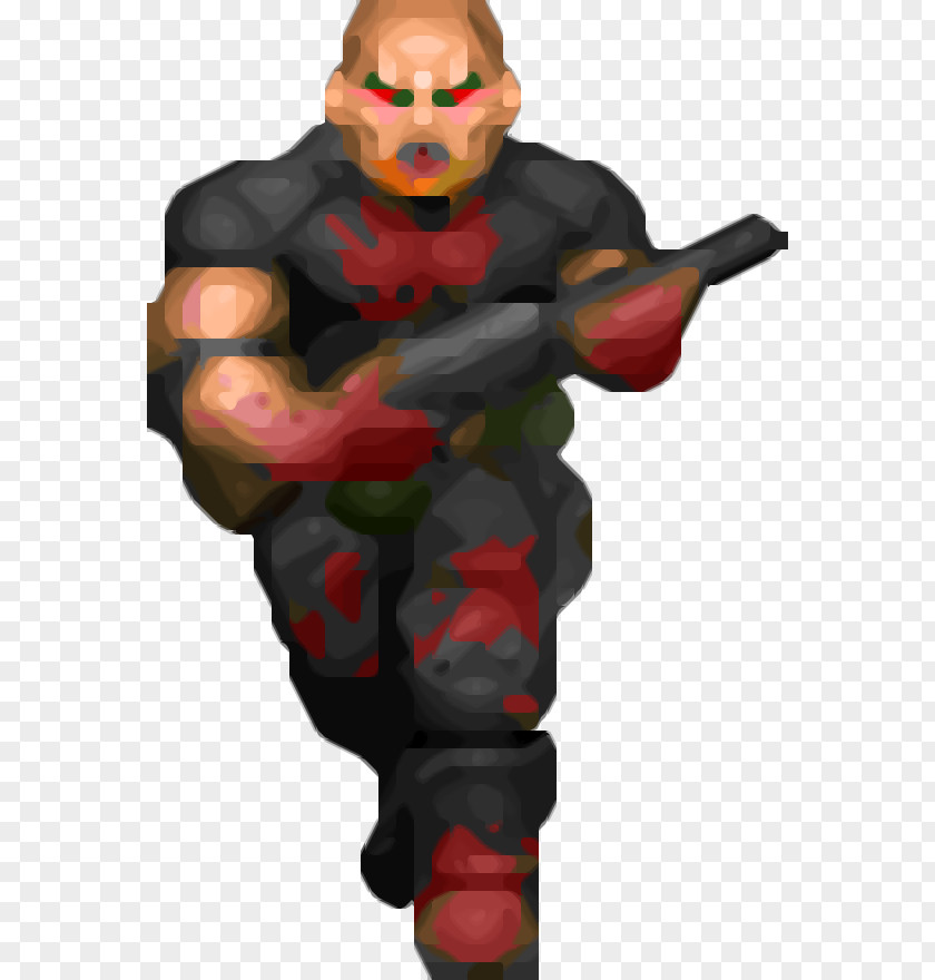 Doom II Shotgun Doomguy PNG