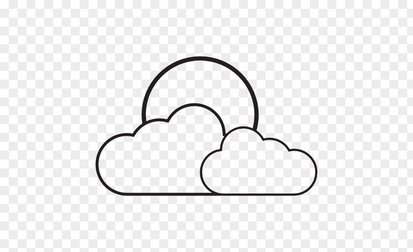 Heavily Clouded Cloud Computing Storage Symbol PNG