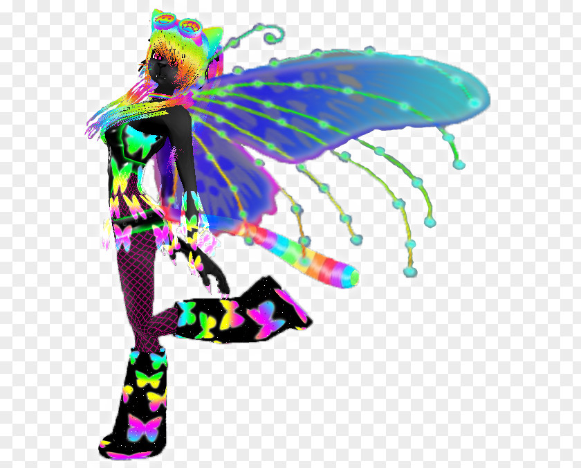 Rave Party Butterfly Electric Daisy Carnival Art Disc Jockey PNG