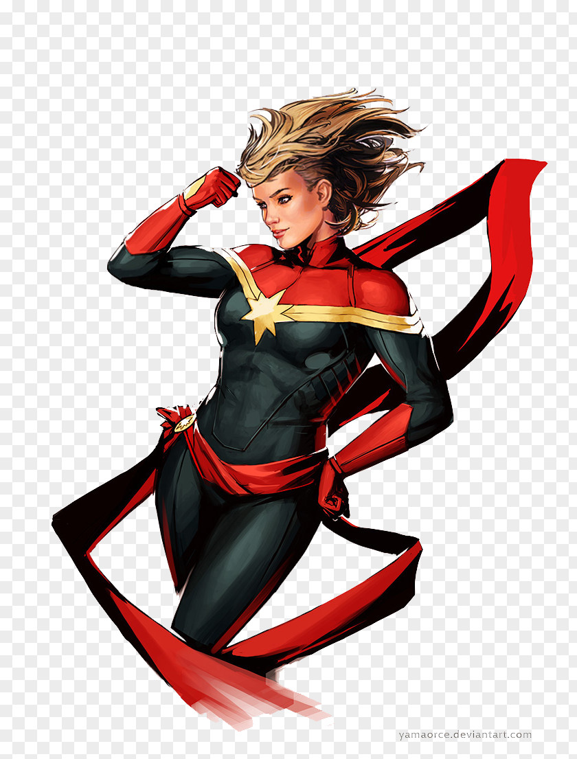 Captain Marvel Transparent Image Carol Danvers Black Widow Iron Man Vision PNG
