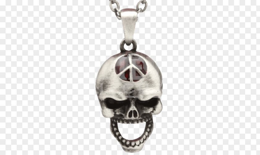 Necklace Locket Charms & Pendants Skull Silver PNG
